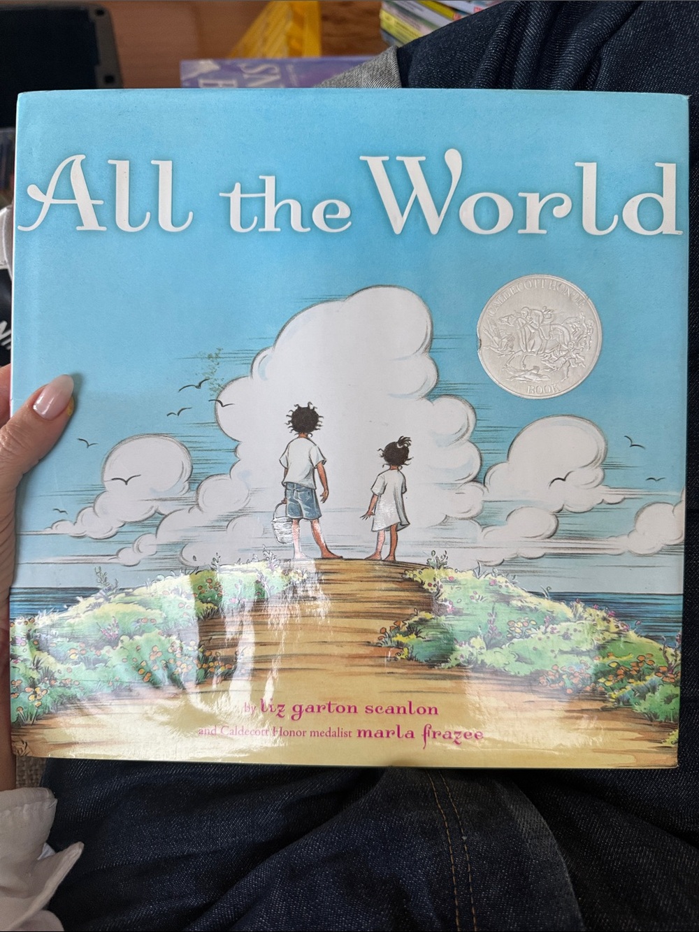 All the World Picture Book - Blue Cover